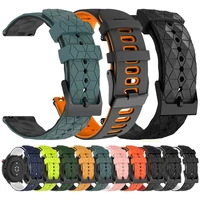 Soft Silicone Watch Strap for Garmin Forerunner 265 255 Music Band Venu 3/Sq 2/Vivoactive 4 5/Approach S42 Replacement Wristband