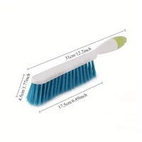 Soft Fur Bed Brush Dust Removal Brush Bed Sweeping Brush Long Handle Bristles Bed Cleaning Brush Sofa Dust Brush Cleaning Tools 2