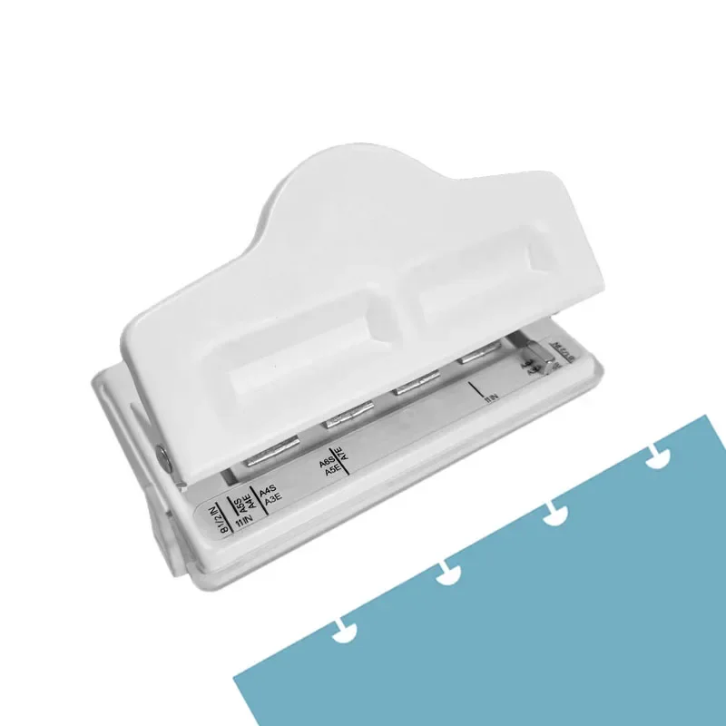 Fromthenon 2 Hole Creative Mushroom Hole Puncher Disc Ring Binding Cutter Paper Puncher Craft Diy Tool Offices Stationery - 21