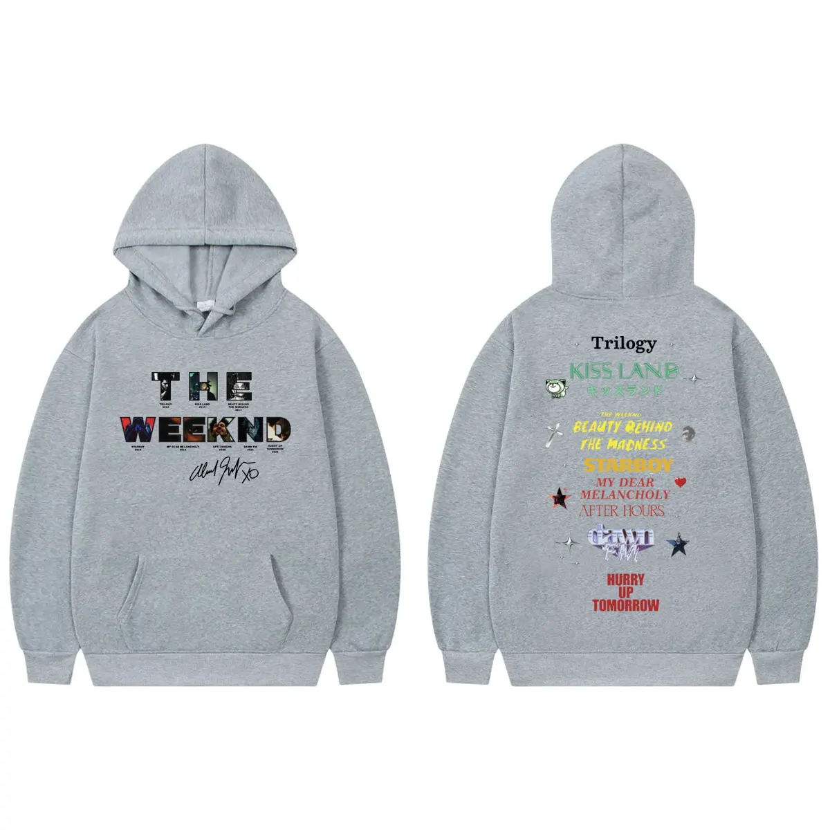 The Weeknd Hurry Up Tomorrow Album Merch Felpa con cappuccio Uomo Donna Hip  Hop Moda Felpe con cappuccio Harajuku Y2k Pullover oversize - AliExpress, image size:1200x1200