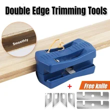 

Wood Side Banding Machine Set Double Edge Trimmer Wood Head and Tail Trimming for Plastic PVC Plywood Manual Woodworking Tools