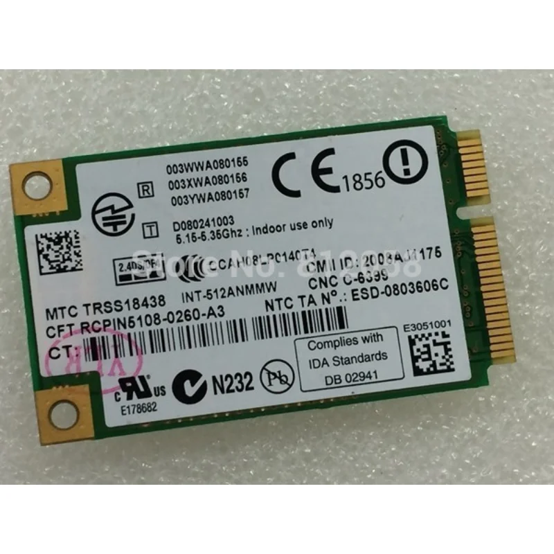 New for Intel Wifi Link 5100 5100AN Wireless Card for HP DV4 DV5 DV7 CQ40 CQ50 CQ60 6520S 6530S 8730w 2730P 480985-001