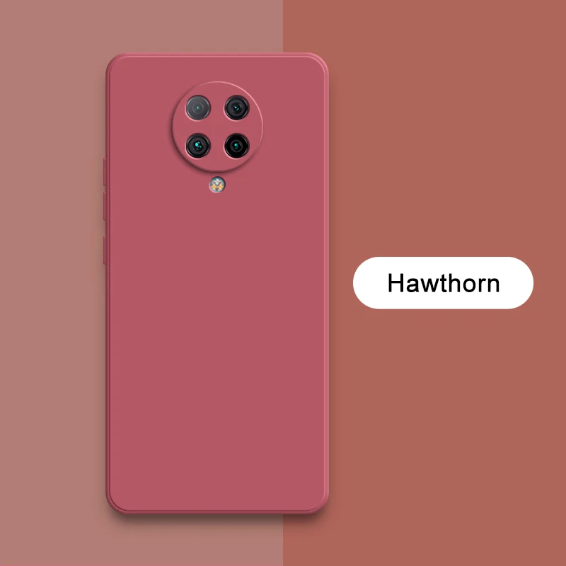 Suncase - Cover in silicone trasparente compatibile con Xiaomi Poco F2