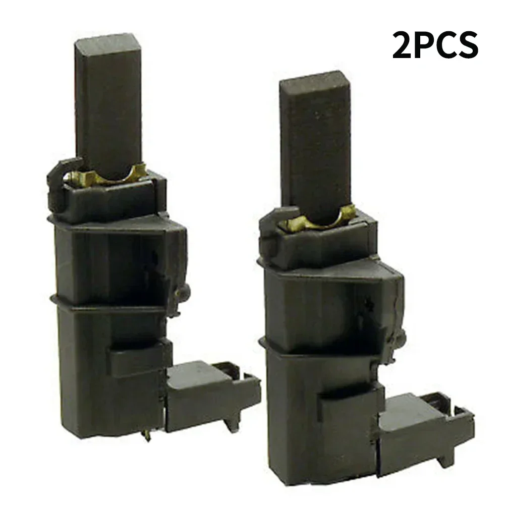 Motor Carbon Brushes For Ceset Parts Plastic Washing Machine 2 Pcs Accessories Black For Araston/