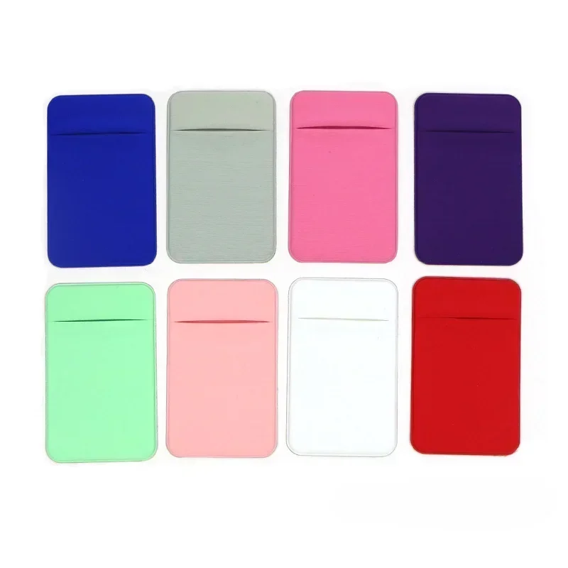 Wallet Card Holder Card Holder Credit Card Holder ID Card Holder ID Card Case Wallet Card Bag Business Card Holder Universal Cellphone Back Card Cover Pocket Mobile Phone Back Shell Card Holder Bag Coin Pocket for ID Credit Organizer