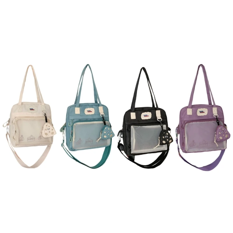 

2023 New JK Tote Bag for Women Students Japanese Style Ita Shoulder Bag Teens Crossbody Bag Lady Large Capacity