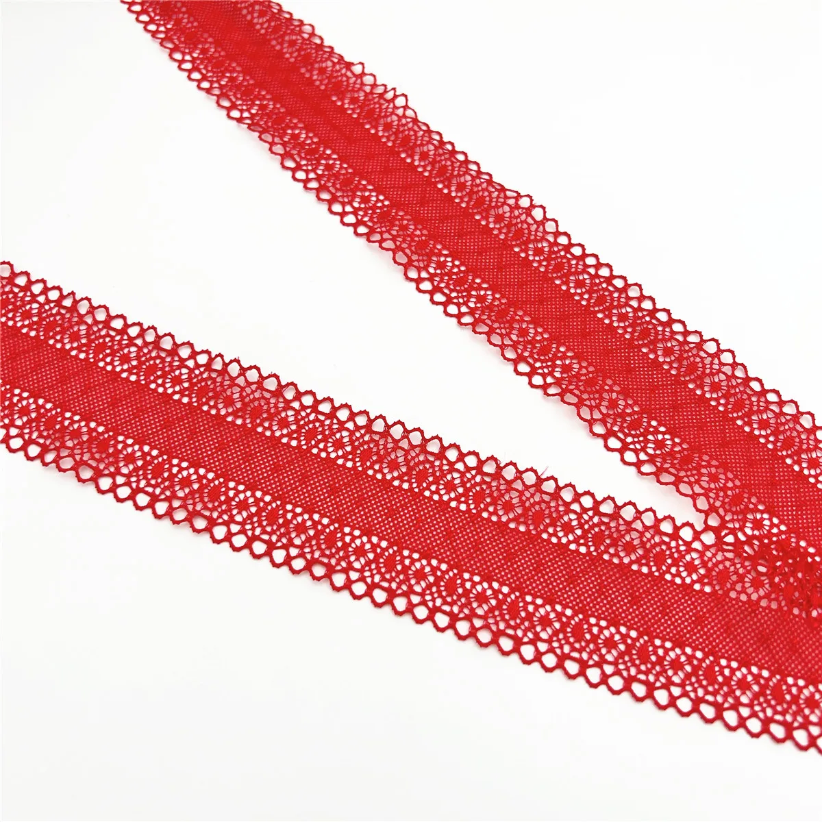 6Y/Lot Width 4cm Red Elastic Shoulder Belt Strap Underwear Elastic Lace Trim For Lingerie Clothing Accessories Sewing 3