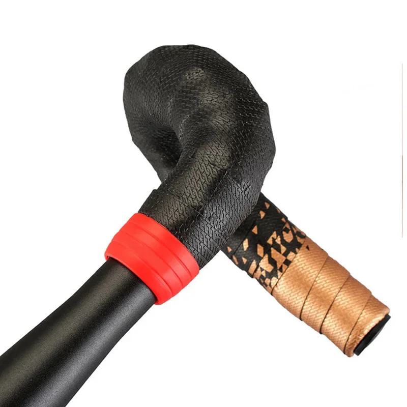 Bicycle Handlebar End Strip Tape Fixing Ring Road Handlebar Tape Plug Silicone Waterproof Wear-resistant