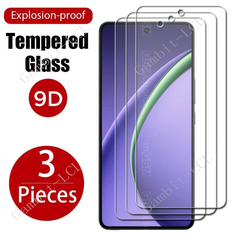 3PCS Premium Tempered Glass Screen Protector, 6.8 Protective Cover Film