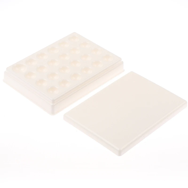 Dental Lab 24 Slot Plastic Palette Watering Plate Mixing Plate Mixing Tool