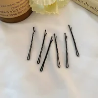 Multi-style Solid Black Hair Clips Set Bobby Pins for Women Simple Fashion Wave Hair Pins Side Hairgrip Hairstyle Accessories - Image 5