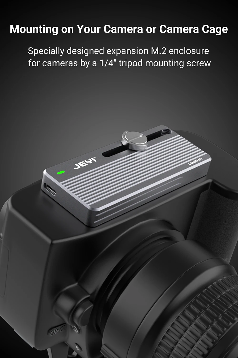 montagem da câmera, USB 3.1 Gen2, 10Gbps,