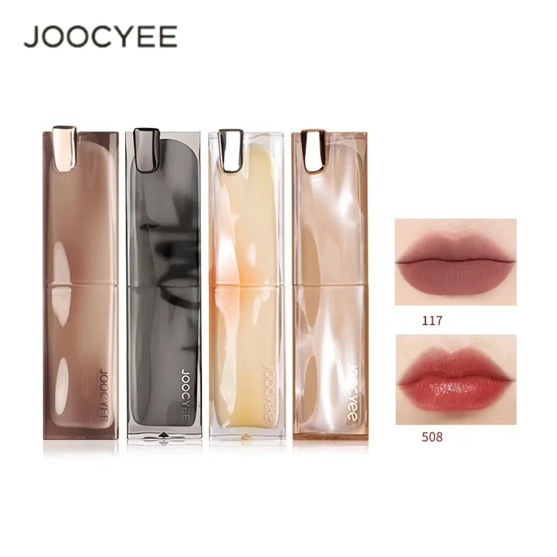 

Joocyee Lipstick Toffee Water Wave Matte Lipstick Summer Vibe Moisturizi Glass Lipstick Lip Makeup Waterproof Longlasting Liquid