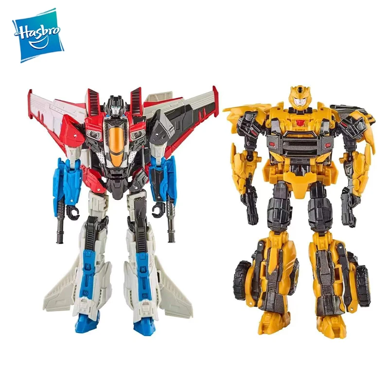 

Original Hasbro Transformers:REACTIVATE STARSCREAM BUMBLEBEE PVC Anime Figure Action Figures Model Toys