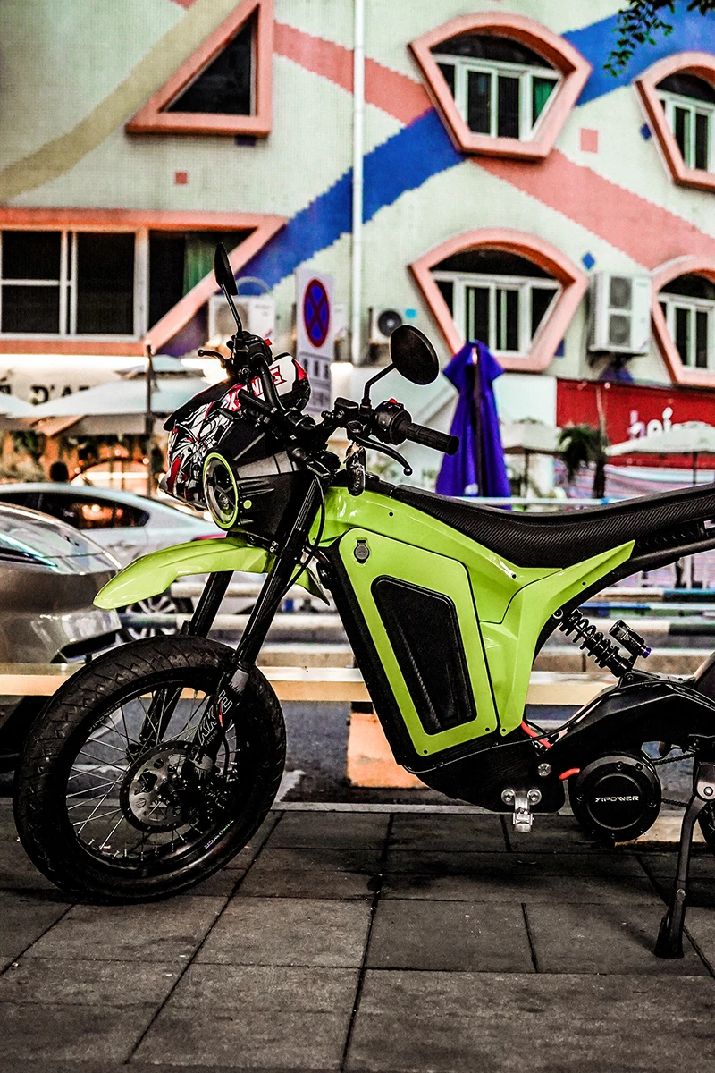 SXLL High quality 72V 45Ah electric racing motorcycle off-road vehicle 320Nm torque with lithium battery wholesale factory sales