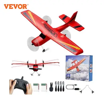 VEVOR Z50 RC Plane 2.4G 2CH Remote Control Fighter Fixed Wingspan Glider with 6-Axis Outdoor RC Warbird Airplane Toys Gifts 1