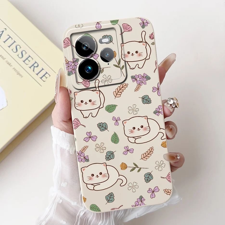 Cute Fashion Cartoon Soft TPU Phone Case - Stylish Protective Back Cover