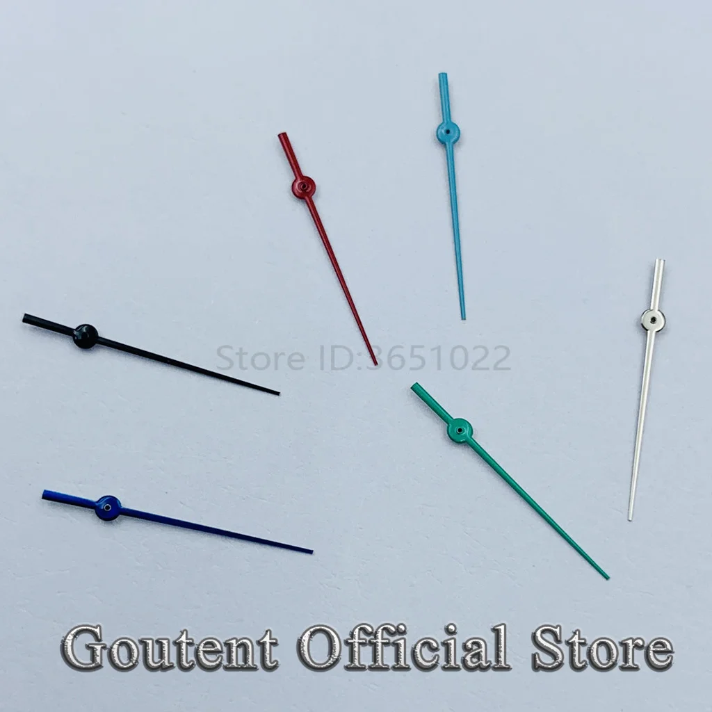 Goutent Multicolor Second Watch Hands - Black, Silver, Blue, Red