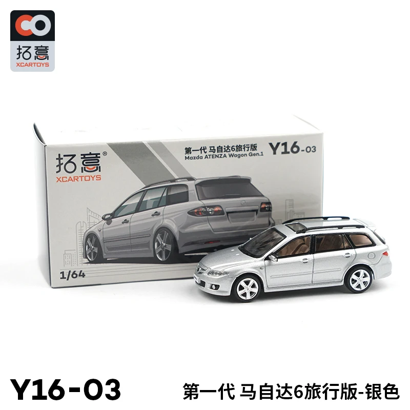 1:64 Mazda 6 ATENZA Wagon Touring-Car Diecast Alloy&Plastic Model Vehicle 3