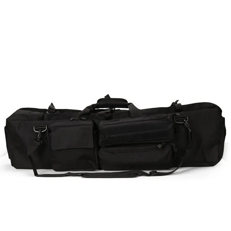M249 Tactical Hunting Rifle Gun Bag Heavy Duty Gun Carry Bag 1000D Oxford Paintball Airsoft Air Gun Case With Shoulder Strap
