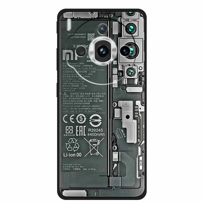 Colorful Wolf Design Silicone Case - TPU Painted Protective Cover