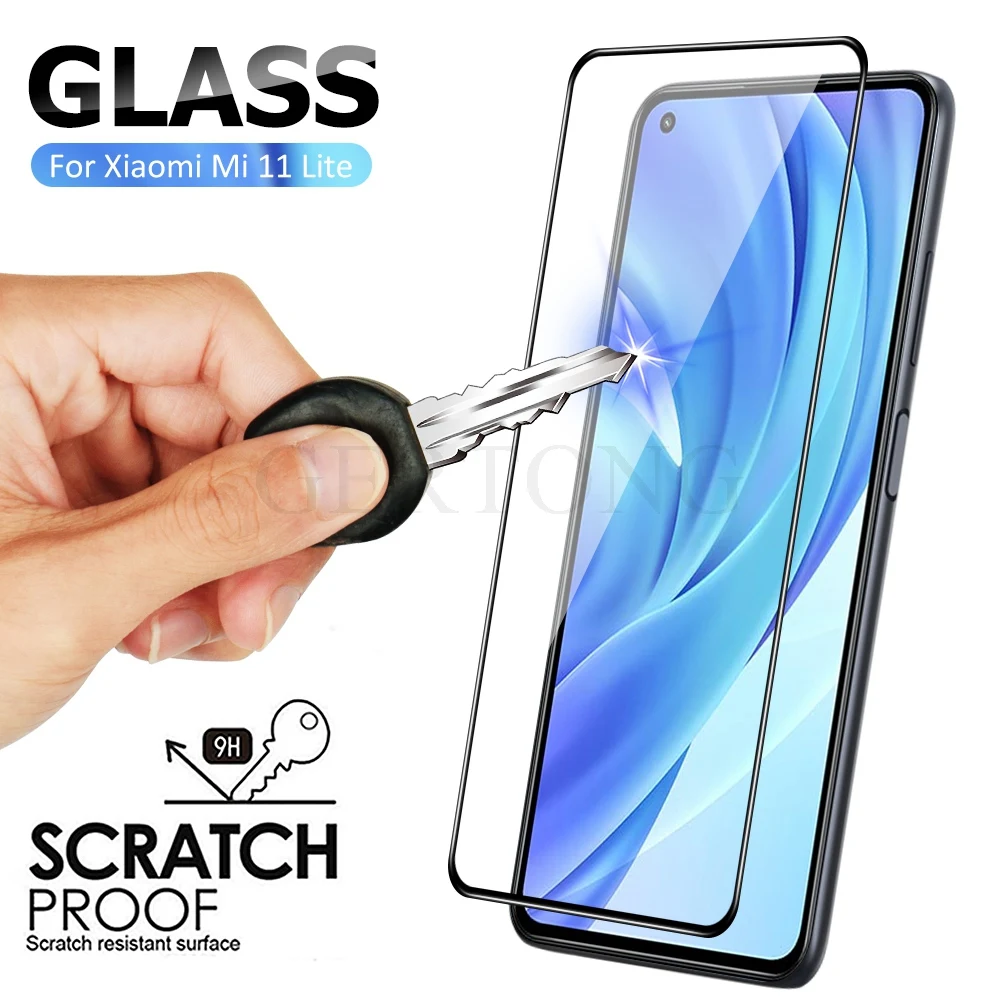 mobile screen protector Protective Tempered Glass For Xiaomi 11 Pro 11T mi 11 lite 5g ne 10 10t lite Pro Screen Protector on Mi 9T Pro mi9t Glass film mobile protector