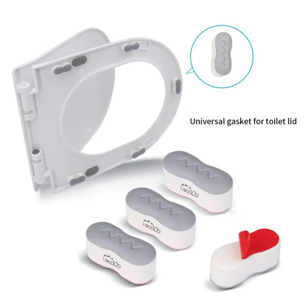 Toilet Seat Accessories Universal Seat Cushioning Pads Shock Absorber