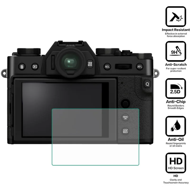Copertura Protettiva In Vetro Temperato Per Fujifilm X-T30/Xt30 Mark Ii/X-T30Ii Xt30Ii Accessori Per Pellicole Protettive Per Schermo Lcd Per Fotocame