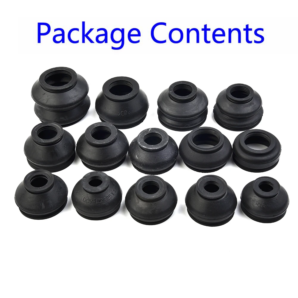 

Brand New Durable Useful Dust Boot Covers Dust Cover Ball Joint Combipack Multipack Rod End Set Kit Track Universal
