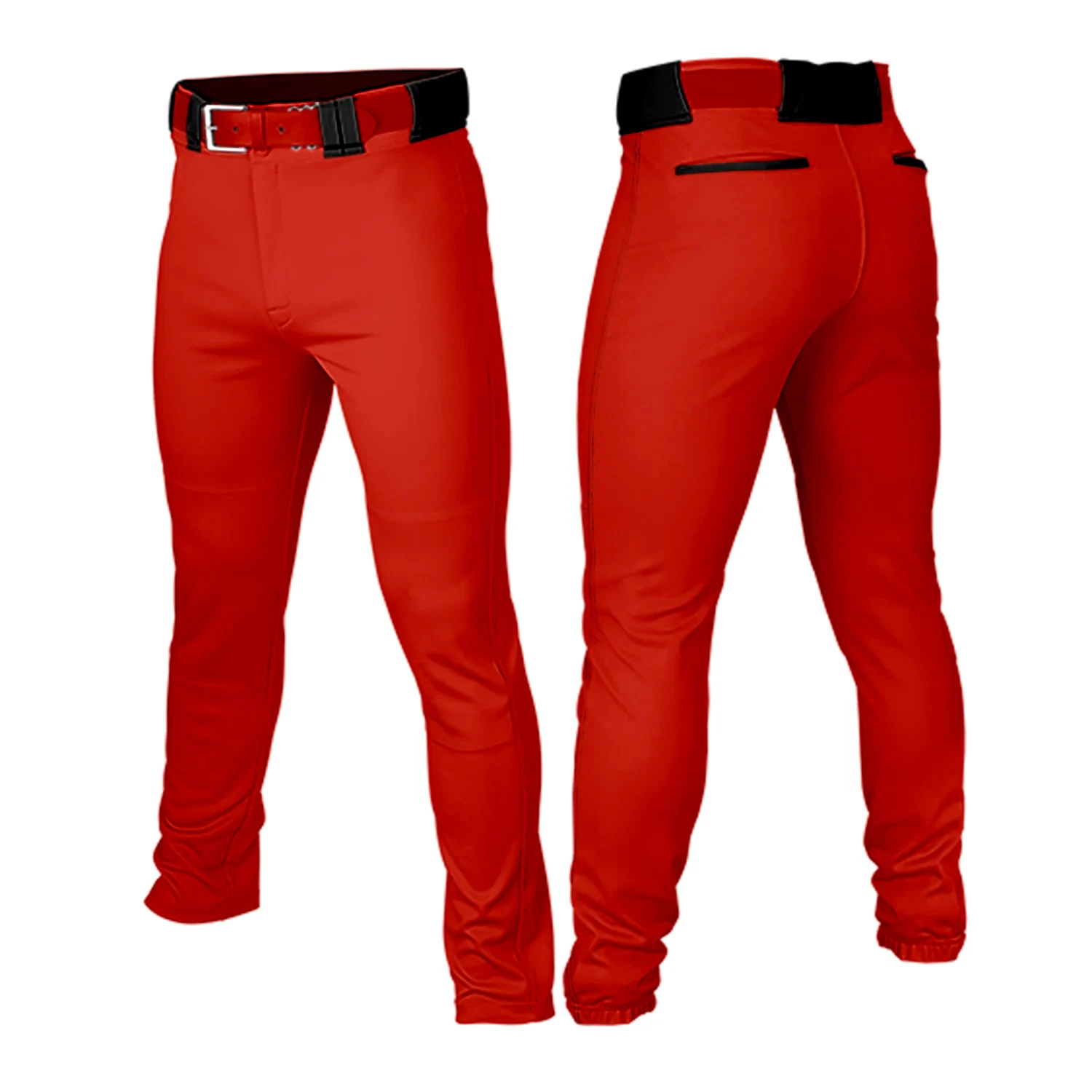 Custom Baseball Pants for Men Youth Solid Color Training Trousers Casual Running Hiking Pants with Pockets mens climbing pants