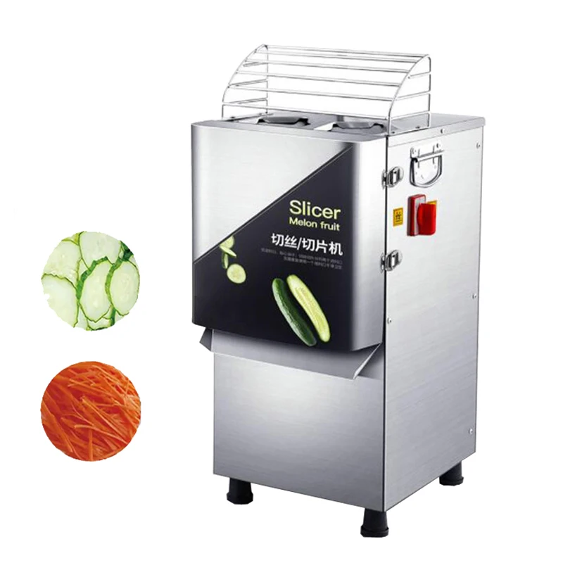 

Vegetable Slicer Machine Commercial Electric Potato Cutter Automatic Vegetable Cutting Machine Food Processor 1500W