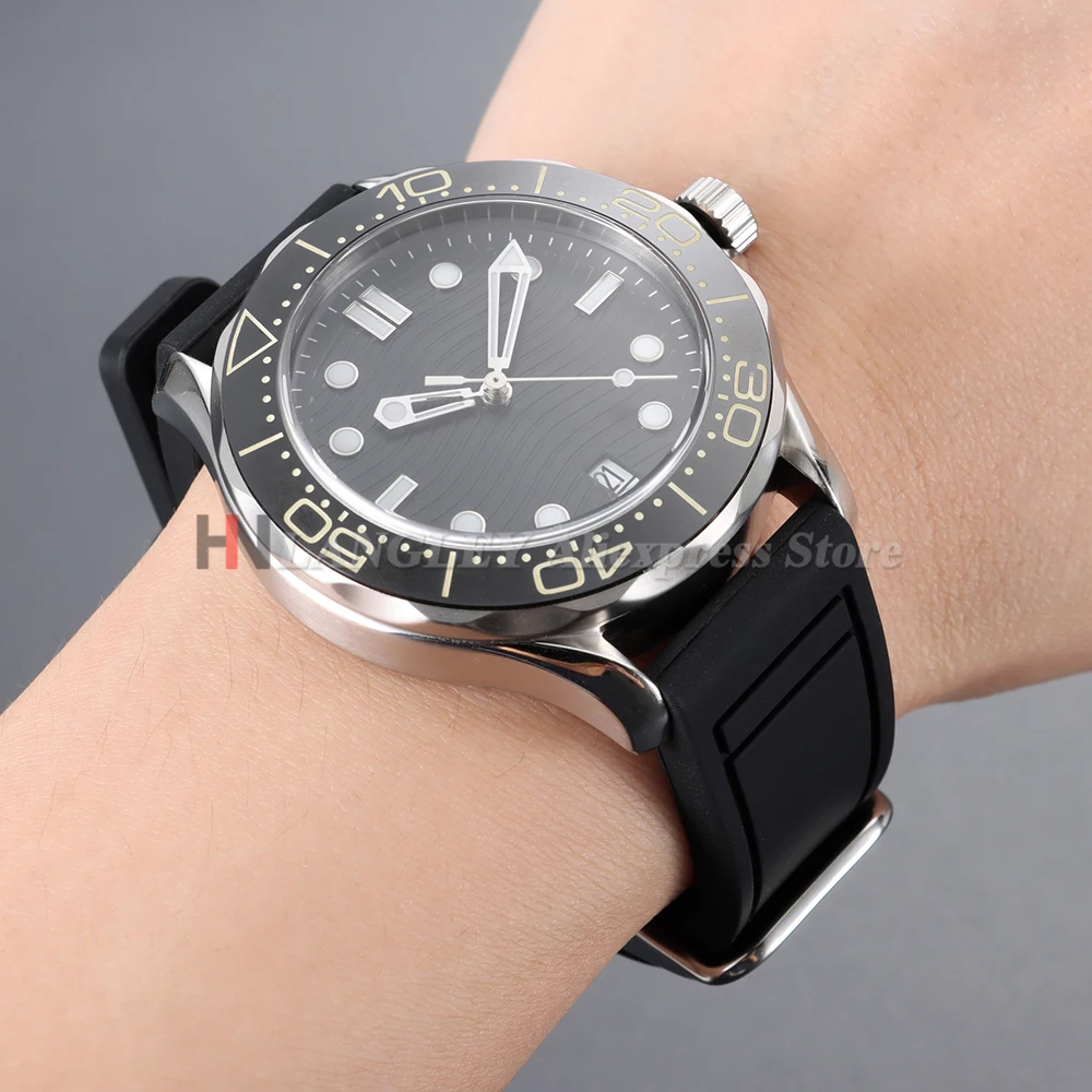 Universal Soft Silicone Quick Release Watch Strap - Black Rubber Replacement Bracelet