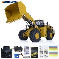 Upgraded KABOLITE Metal RC Loader Hydraulic K988 HUINA 1/14 Finished Light Sound System RTR Remote Control Car Truck RC Toys 1
