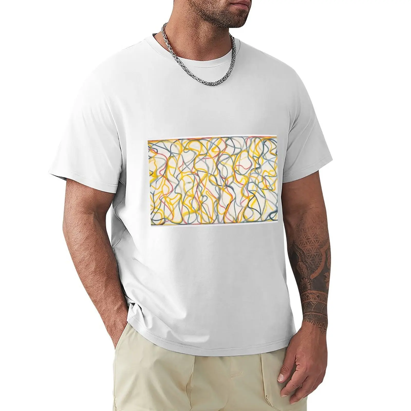 Studio Per Le Muse T-Shirt Oversize Plain Plain White T-Shirt Uomo