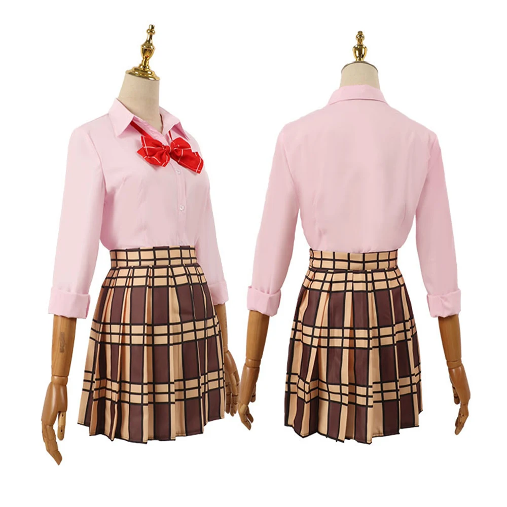 Citrus-Inspired Yuzu Aihara School Uniform Cosplay Costume for Women