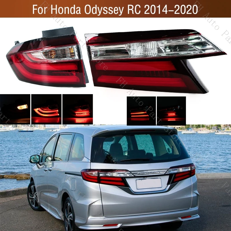 For Honda Odyssey RC 2014 2015 2016 2017 2018 2019 2020 Car Rear