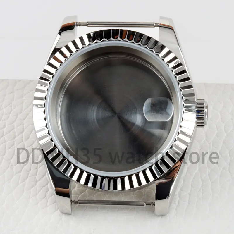 36mm/39mm NH35 Watch Case Sapphire Glass 20mm Solid 316L Stainless Steel Bracelet for Datejust NH35 NH36 Movement 28.5mm Dial - Image 31