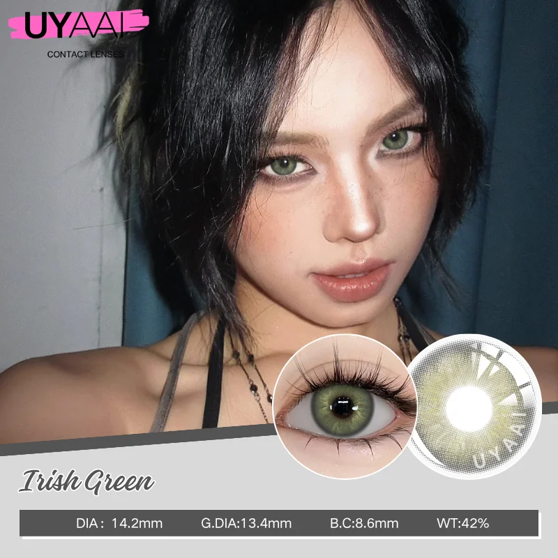 Vibrant Purple Eye Color Lenses for Women - Free Shipping Included