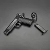 Metal Gun Model 1:3 Untitled Kimber 1911 Model Keychain Pendant 4