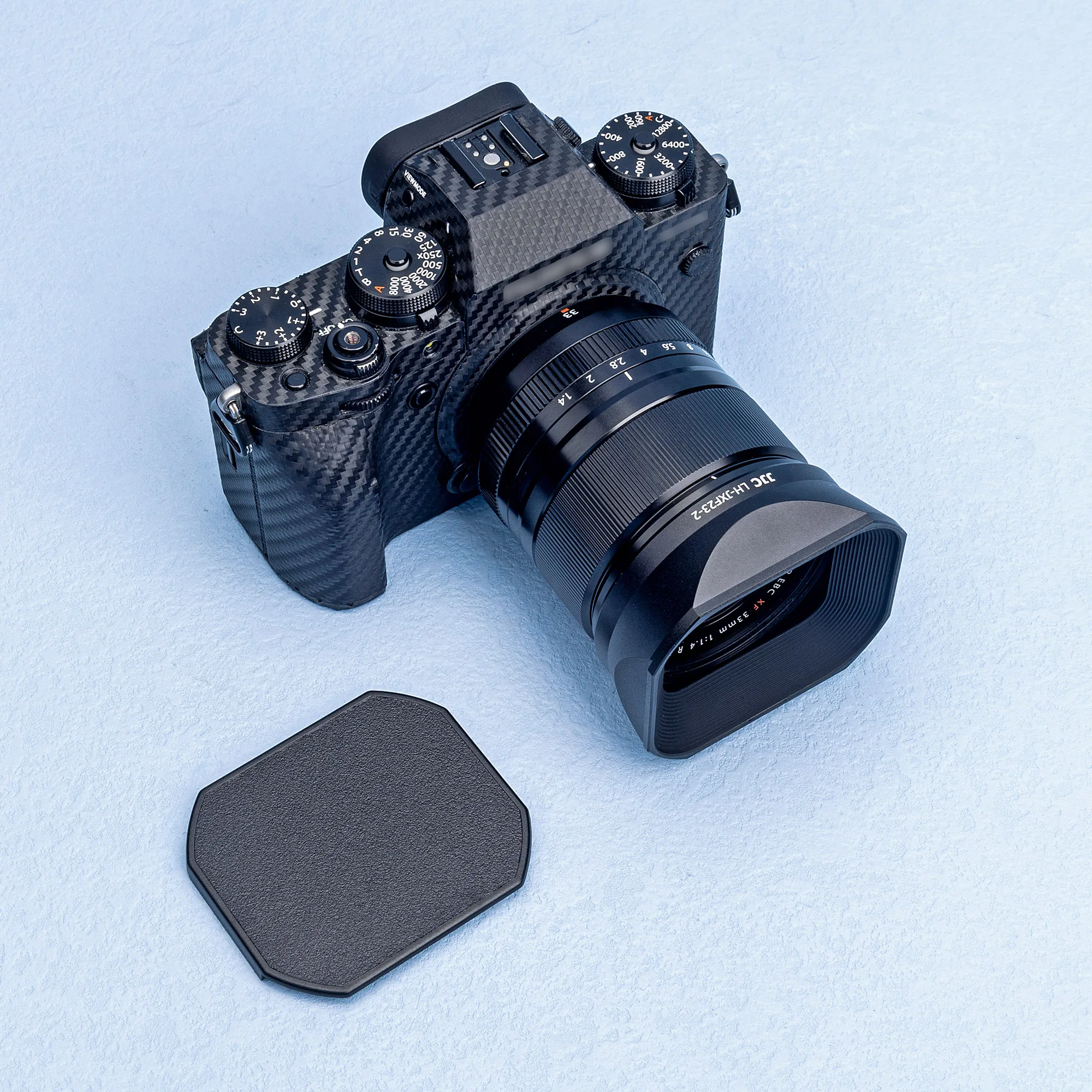 Capa de Lente Quadrada de Metal Jjc Lh-xf23 ii para Fujifilm Fujinon xf 33 mm F1.4 r lm wr Lente em Fuji Xt4 Xt3 Xt2 Xt30ii Xt30 Xt20 Xt10 - Image 4