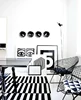 Black and White Bird Creative Wall Ceramic Hanging Plate Wall Decorative Dish Home Decor Crafts Hanging Room Decoration 3