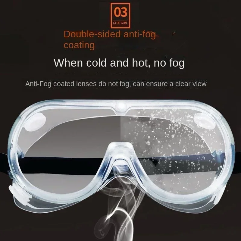 Lunettes de Protection Anti-Buée Anti-Poussière - Lot de 1