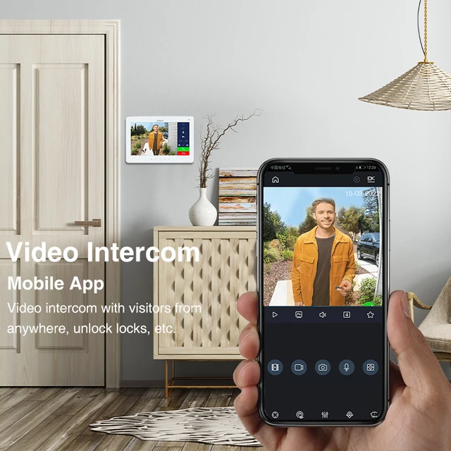Dahua VTO3211D-P1-S2 VTO3211D-P2-S2 VTO3211D-P4-S2 IP 1/2/4-button Villa Door Station Video Doorbell Intercom Built-in Speaker 5