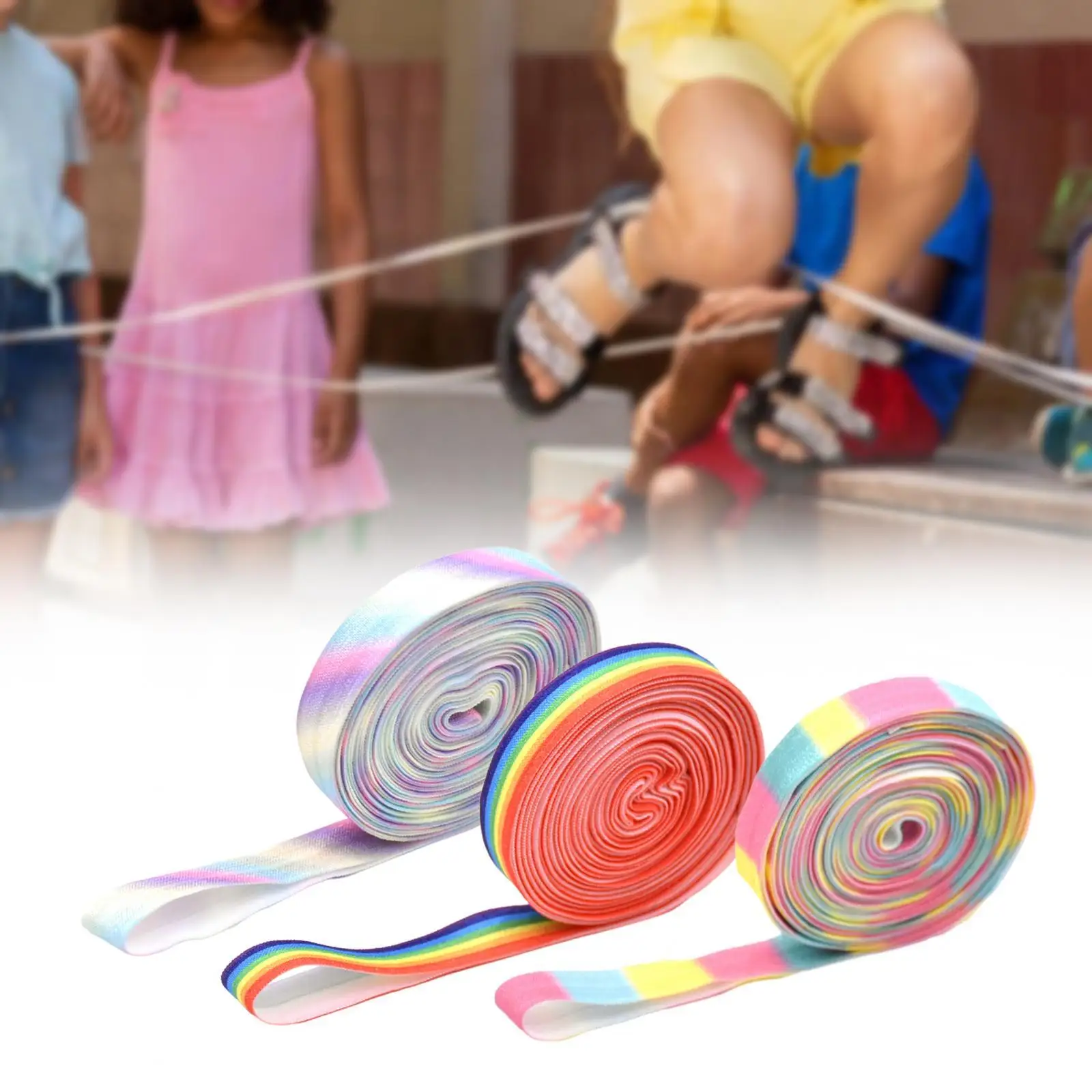 Elastic Chinese Jump Rope Durable Elastic Chinese Ropes Elastic Jumping Rope 3