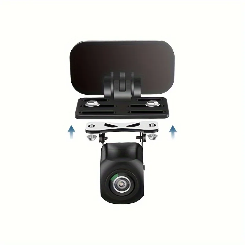 Rearview Camera Mount for SUV Automobile Lightweight Design with 180° Adjustable Angle Easy Install with Self-Adhesive Tape