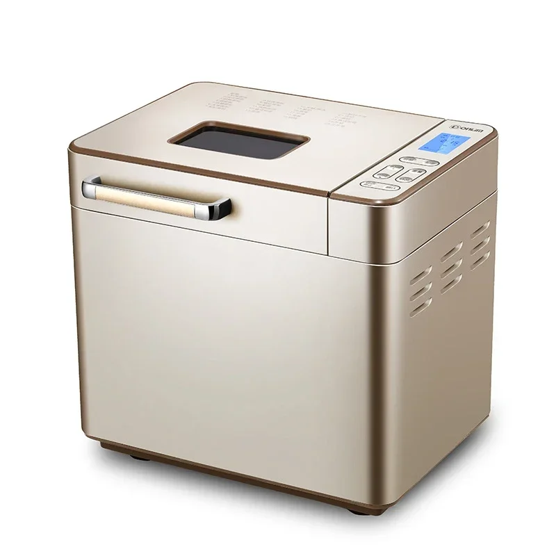 New Household Automatic LCD Bread Machine Small Multi-Function Intelligent Flour Fermentation Machine Dl-TM018 Toaster 220V 550W