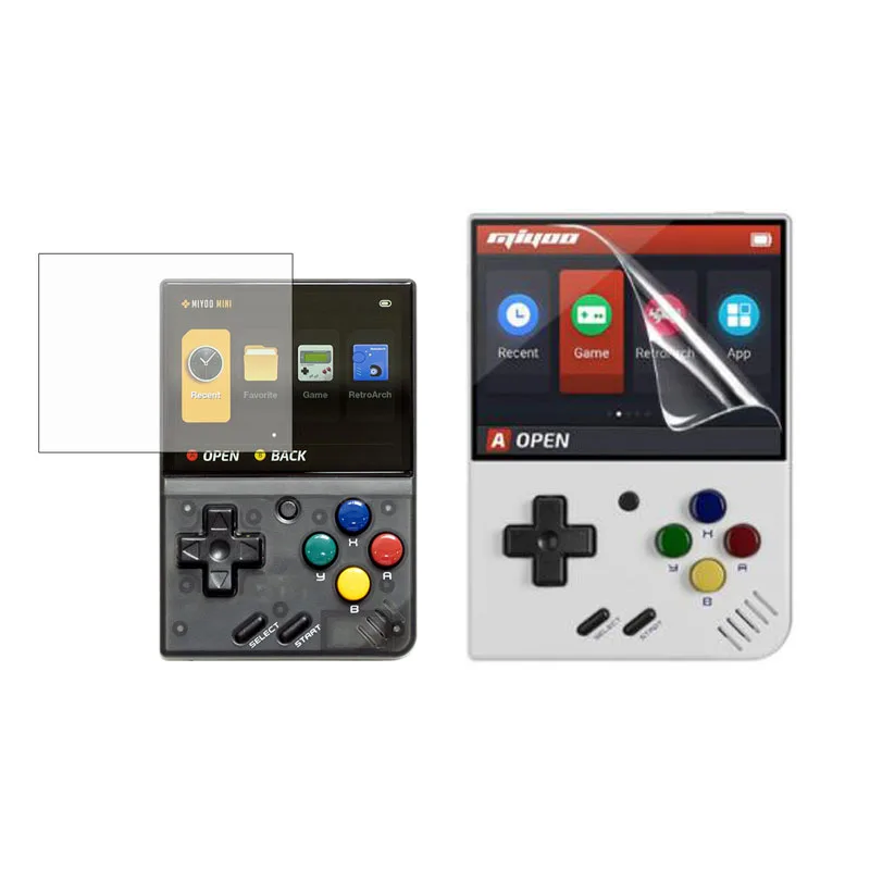 Miyoo Mini Plus V3 MEMELOKA - Pack De 2 Films Protecteurs HD Pour Miyoo Mini Plus - Anti-rayures, Anti-reflets Et Auto-réparant Miyoo Mini V3 - 6