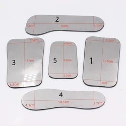 Autoclavable Dental Orthodontic Double-Sided Mirrors Reflector Dentistry Intra Oral Glass Coated Titanium Dental Mirrors