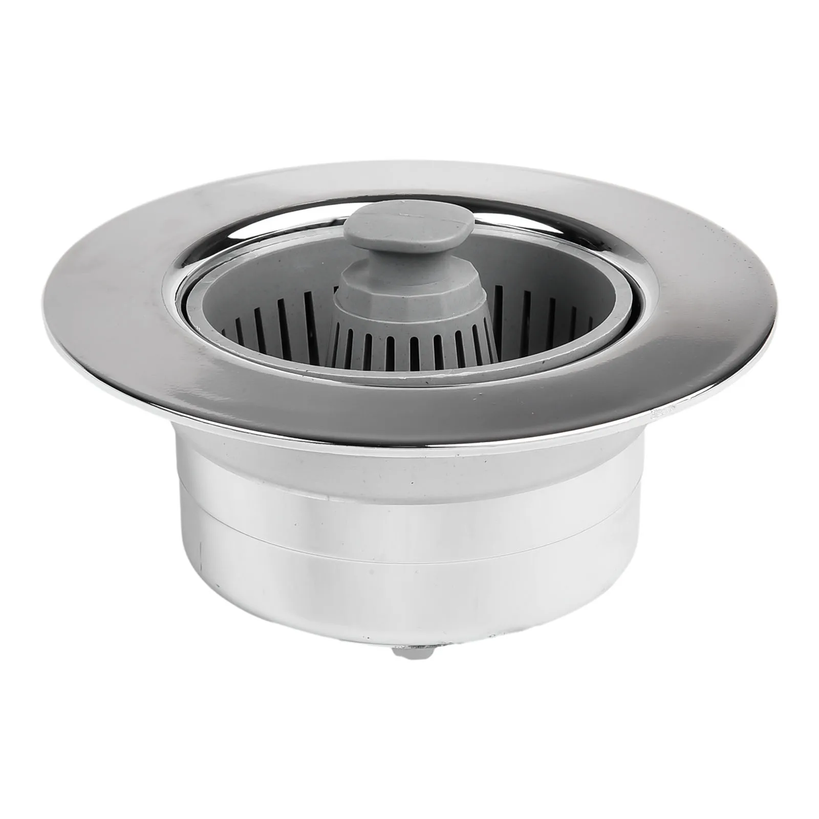 

1pc Kitchen Sink Filter Basket ABS Drain Strainer Sink Strainer Drain Basket Stopping Blockage Bouncing Core Leak-proof Plug