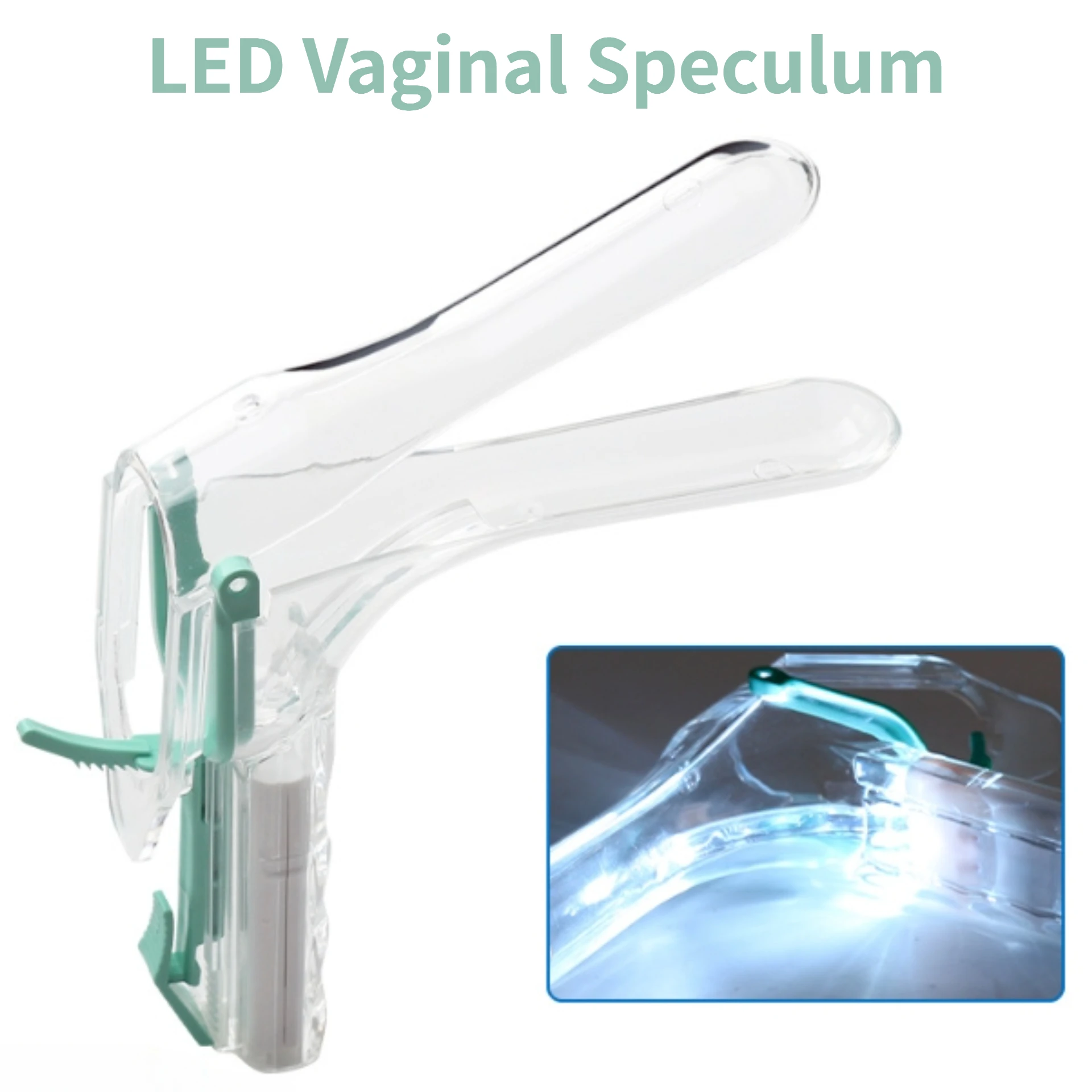 Vagina Speculum Vaginal Anus Expander Bdsm LED Lamp Expansion Dilator Inspection Sex Toy